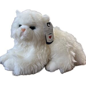 GANZ Heritage Collection Fluffy White Persian Cat Plush